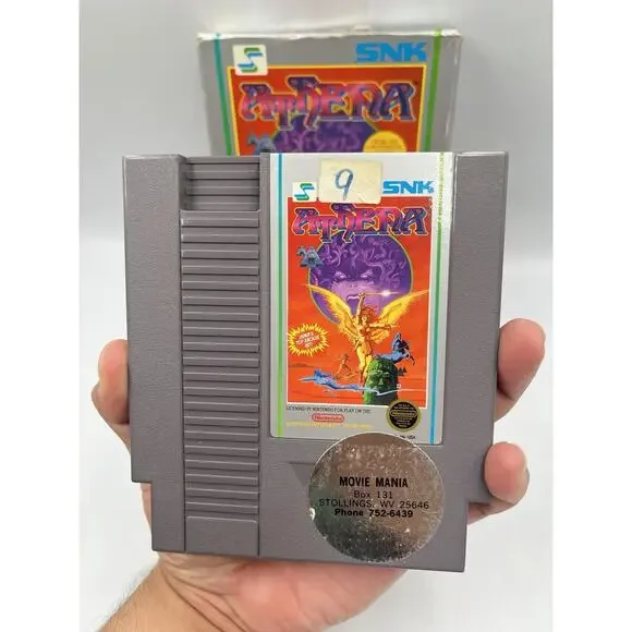 Athena (Nintendo Entertainment System, 1985) 5 Screw With Original Box